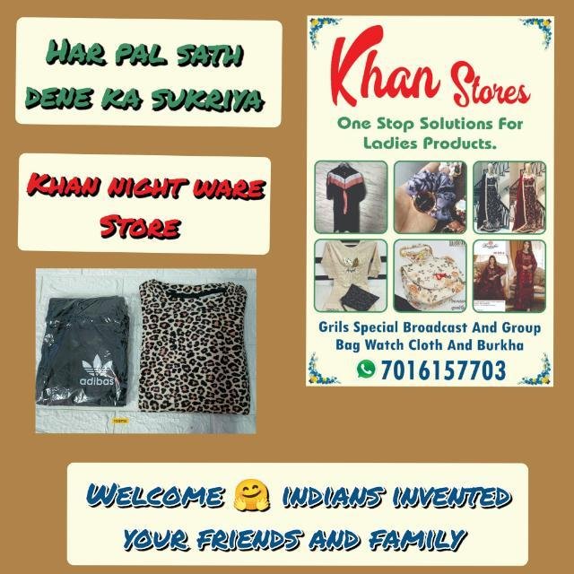 Khan night ware store😴🛌🛍️ WhatsApp Group