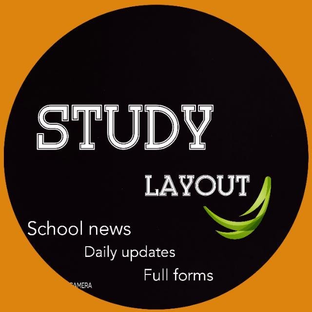 📰 STUDY 📝 LAYOUT 📰 WhatsApp Group
