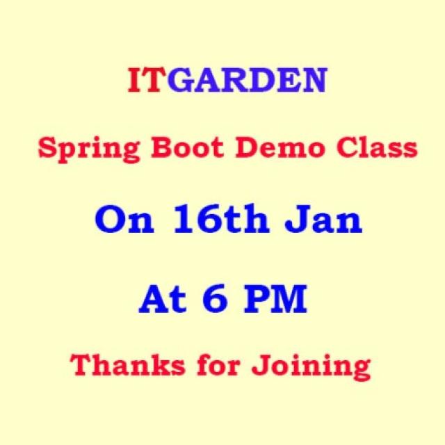 Spring-Boot-Demo-Jan16 WhatsApp Group