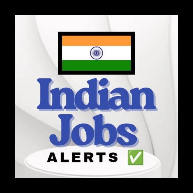 𝗜𝗻𝗱𝗶𝗮𝗻 𝗝𝗼𝗯𝘀 𝗔𝗹𝗲𝗿𝘁𝘀 ✅ - 🇮🇳 India’s #1 Job Alerts Channel Sarkari Naukri, Private Jobs, Sarkari Results | WhatsApp Channel WhatsApp Channel